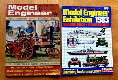 2 Model Enginer magazines/ Exhibition Guides - 1974 & 1983