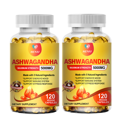 Organic Ashwagandha Root Capsules Highest Potency Stress & Sexual Health 120caps - Picture 12 of 14