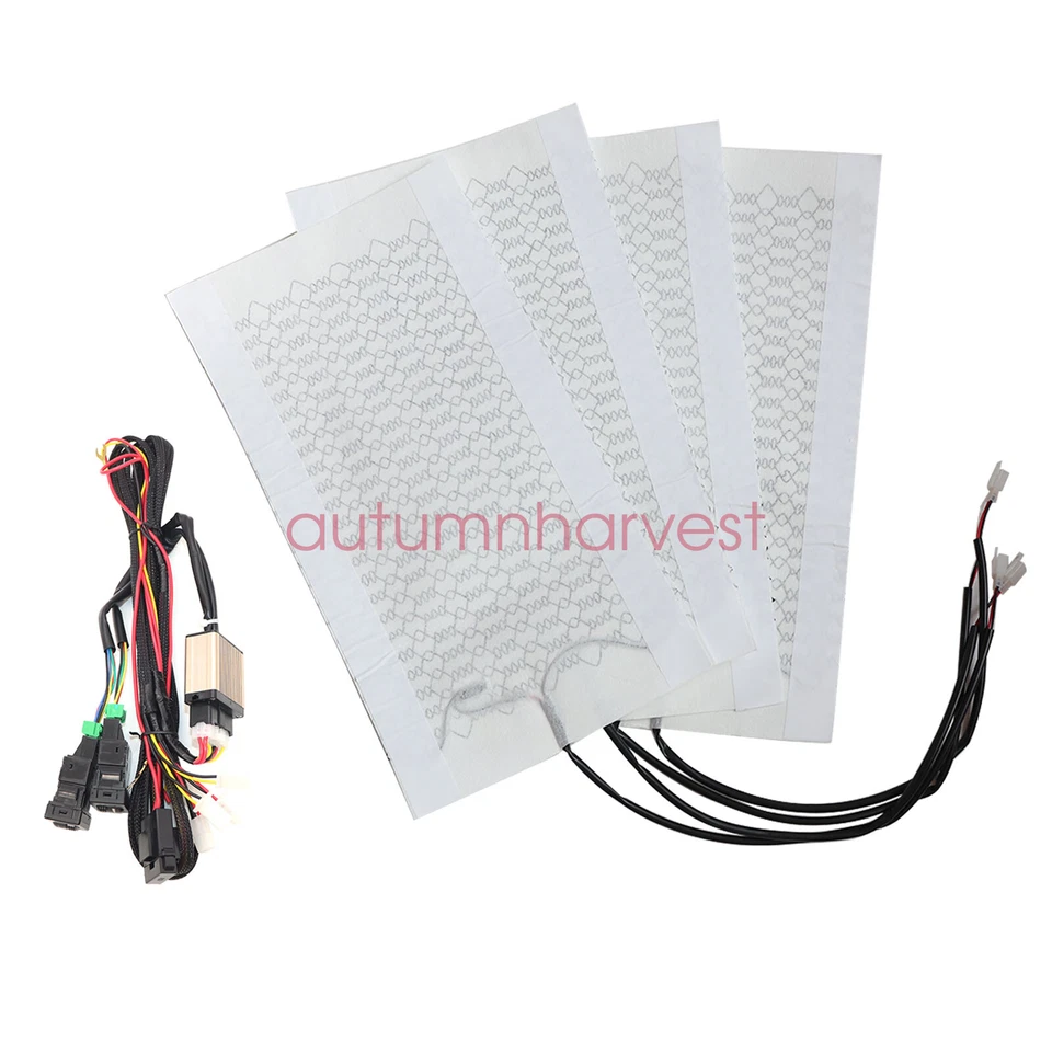 Kit de asiento térmico de 2 asientos para Toyota Camry Yaris Tundra 4runner RAV4, calentador de asiento Foto 3 de 4