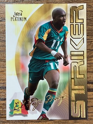 Futera Platinum 2003 #4 El Hadji Diouf Senegal Striker | eBay