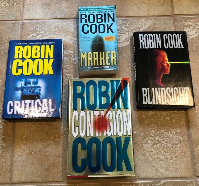 Robin Cook Novels 3 Hardcover/ 1 Paperback eBay