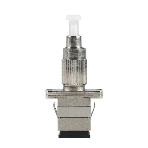SC Female-FC Male Multimode MM50/125 Fiber Optic Adapter Transfer Flange Coupler - 第 1/6 張圖片
