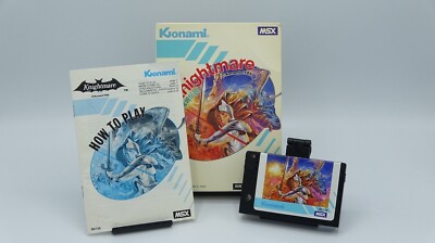 Pack Konami Knightmare 1 & 2 Pour MSX - 1986 - Complet Avec Boîtes Et Manuels - Testé