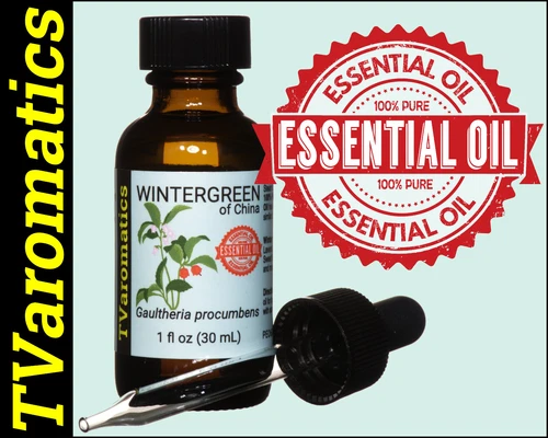 TVaromatics Wintergreen of China 100% Pure Essential Oil Gaultheria procumbens
