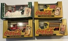VINTAGE 1993  COCA COLA DIE-CAST METAL BANK TRUCKS SET OF 4