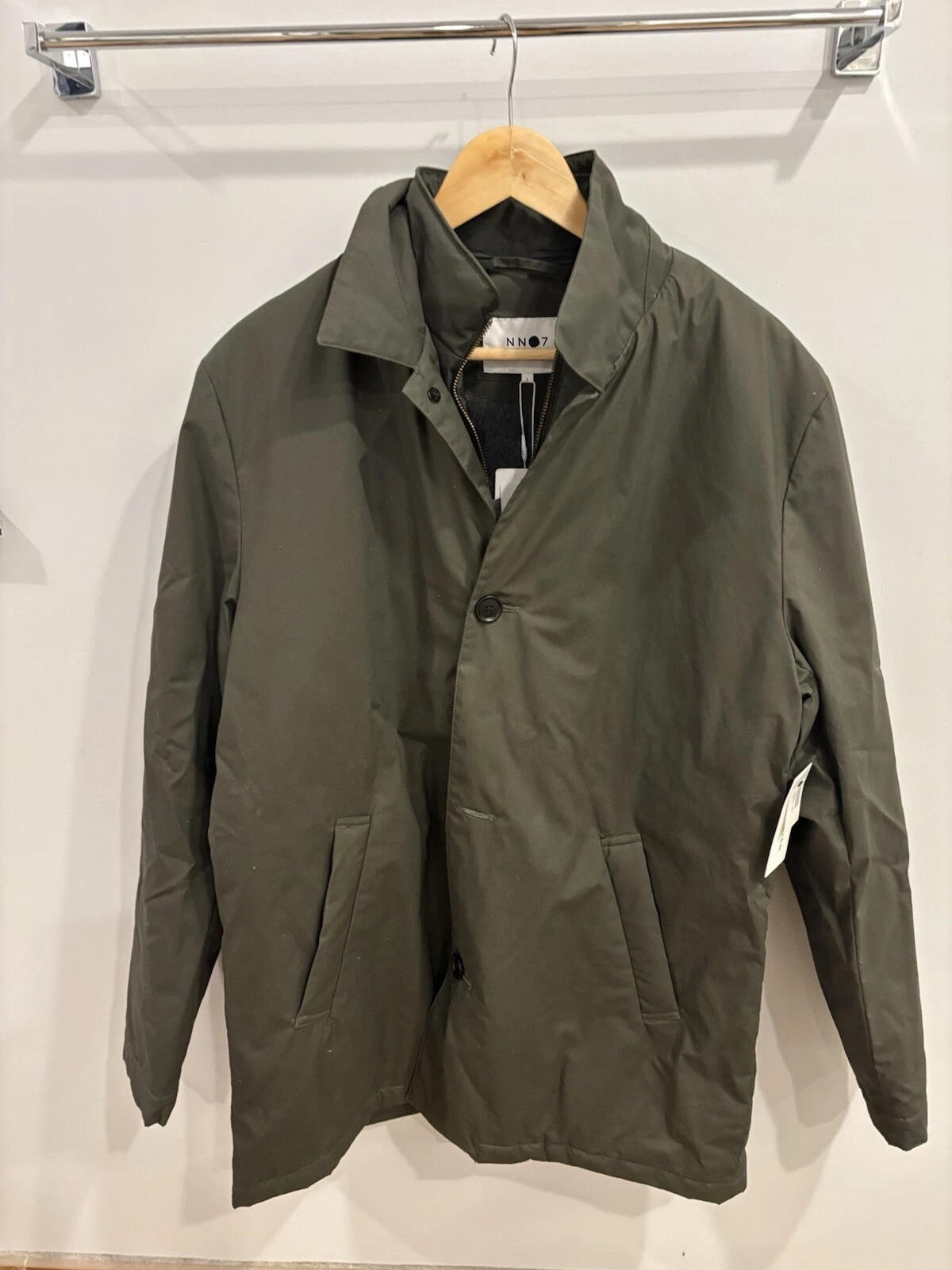 NN07 Blake Waterproof Lined Trench Coat Large image 1