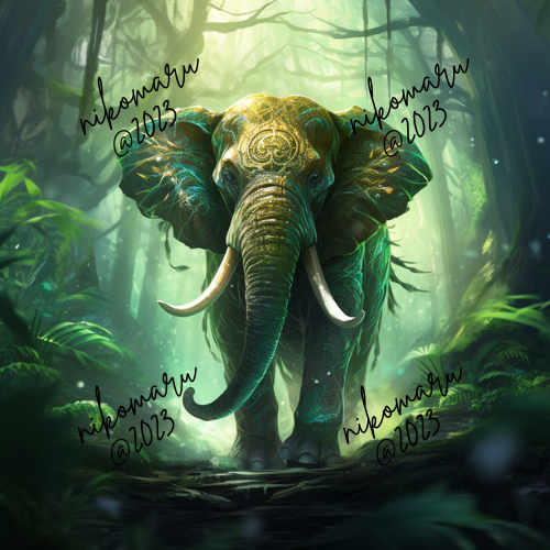 Ancient Mammoth Digital Image Picture Photo Wallpaper Background Desktop Art - Picture 1 of 1