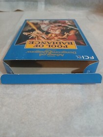 Pool Of Radiance AD&D Dungeons & Dragons (NES, 1991) Box Only