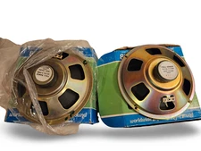 Realistic Brand 8" Speakers Full Range Acoustic 10watt  2011Aa NOS Set Of Two 