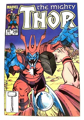 ''THE MIGHTY THOR'' Issue # 348 (Oct 1984, Marvel Comics) f. MALEKITH THE ACCURSED