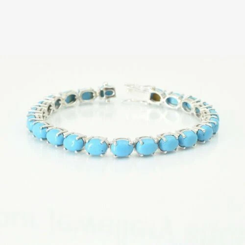 Turquoise Sterling Silver Fine Bracelets