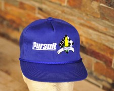 Vtg Snapback Trucker Hat Feed Seed Corn Pursuit Herbicide