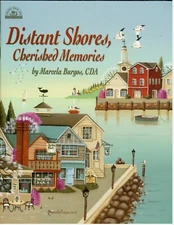 Distant Shores Cherished Memories Decorative Seaside Pattern Book Marcela Burgos