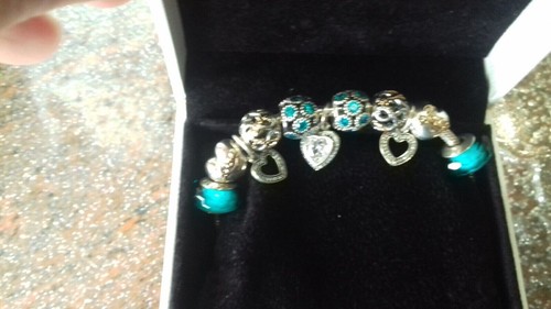 Charm Pandora ovale azzurro/turchese - Foto 7 di 8