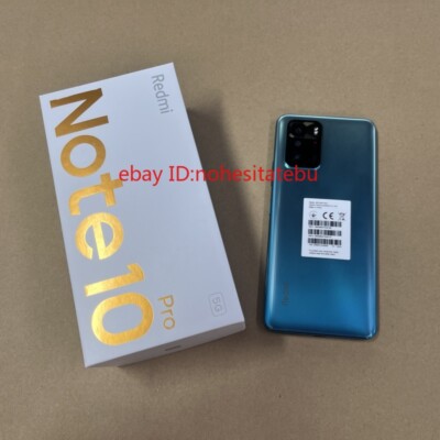 Xiaomi Redmi Note 10 Pro 5G 6/128GB Dual SIM 64MP Unlocked 5100mAh Octa-core