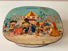 BOITE METAL VINTAGE // CONFISEUR BROCHET // LE MANEGE ENCHANTE - ORTF