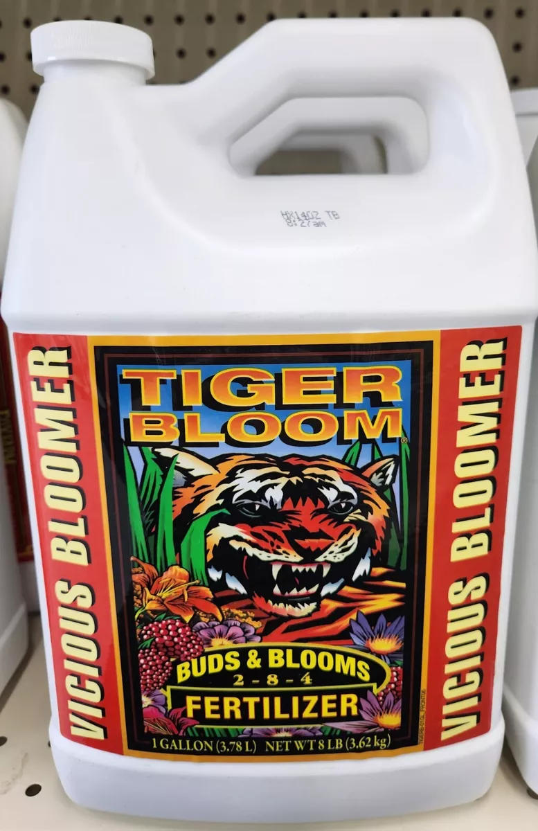 Fox Farm Tiger Bloom 1 Gallon New 752289790324 eBay
