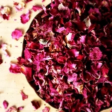 Rose Petals Fragrant Dried ~ 8 oz. Freshly Packed USA Free Ship