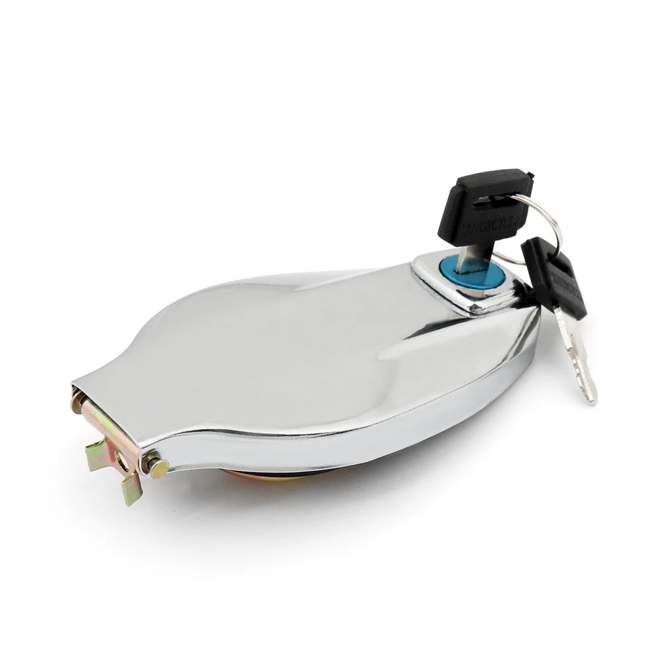 Llaves de tapa de combustible para tanque de gasolina para Yamaha RD400 TX650 XS650 XS750 XS850 584-24602-00 EE. UU. Foto 2 de 4