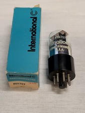 International Service Master 6SN7GT Vacuum Power Amplifier Valve Tube Mirror  			
