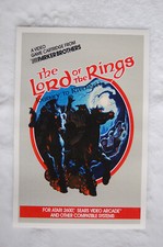 The Lord of the Rings Journey to Rivendell  Video Game Poster Atari 2600 1980s  image