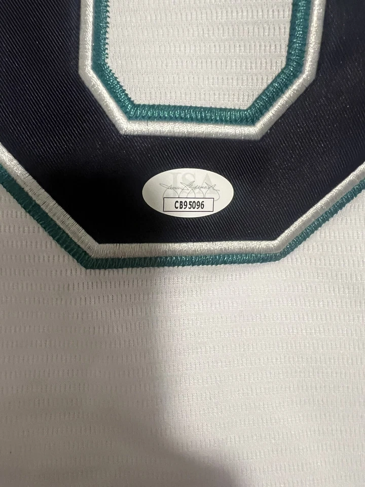 Logan Gilbert Autographed Signed SEATTLE MARINERS Home Jersey Beckett BAS COA - Image 2 of 4