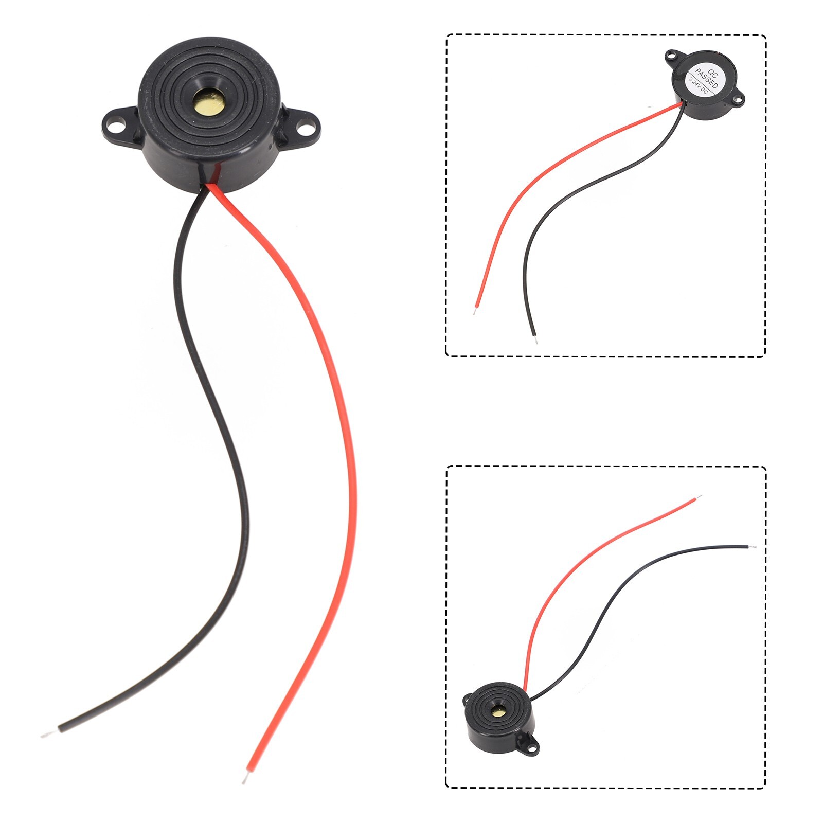 Loud and Clear 324V Electric Car Alarm Horn Enhance Automobile Security