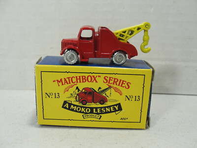 A MOKO LESNEY ''MATCHBOX'' SERIES NO. 13  Tow Truck