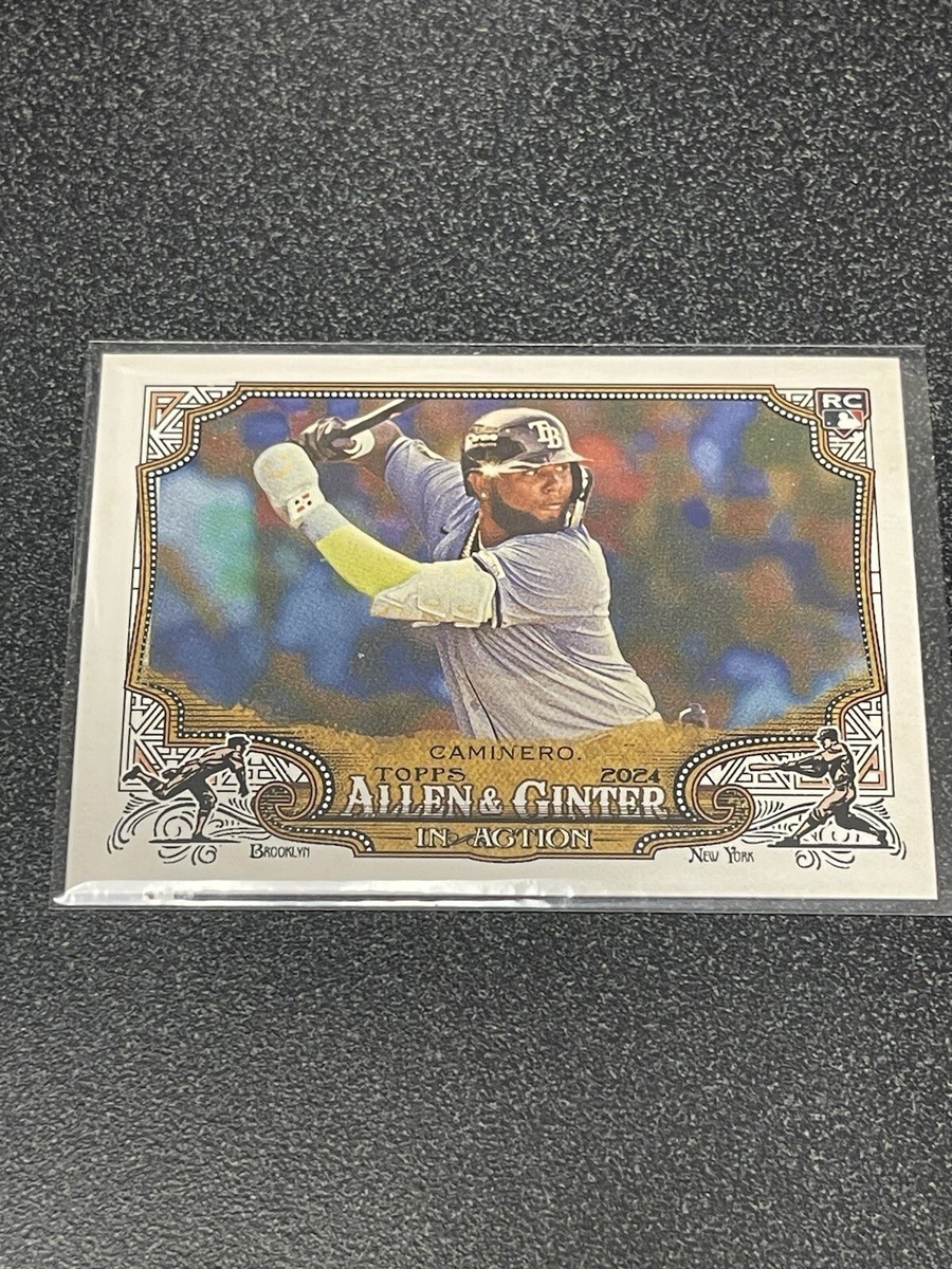 2024 Topps Allen & Ginter JUNIOR CAMINERO RC In Action Insert #IA 