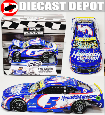 KYLE LARSON 2021 PHOENIX FINALE WIN RACED VERSION 1/24 ACTION | eBay