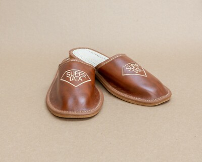 Mens Suede Mule Slippers In TAN UK - Foto 12