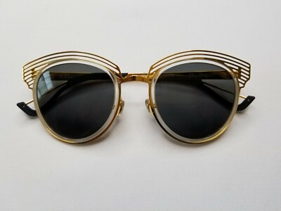 Dior Diorenigme 000 Y1 Sunglasses Rose Gold Frame Grey  display picture 2