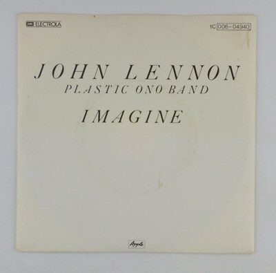 7'' Single Vinyl - John Lennon Plastic Ono Band - Imagine - S5914 - K13