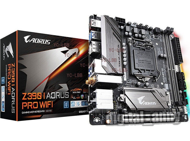 ★中古/GIGABYTE Z390I AORUS PRO WIFI GIGABYTE Z390 I AORUS Pro WiFi Mini ITX Motherboard for sale