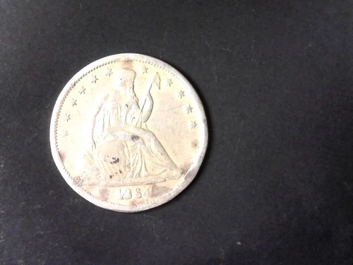 1864-S Seated Liberty Half Dollar — photo from the most recent tracked eBay sale