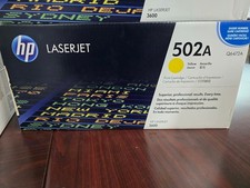 NEW Genuine HP 502A Yellow Toner Cartridge Q6472A FREE SHIPPING