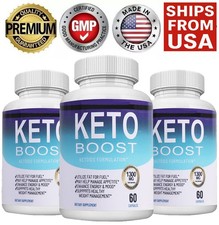 KETO 1200mg PURE Ketone FAT BURNER Weight Loss Diet Pills Ketosis