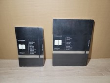 2 Moleskine Pro Collection X-Large Large Garnet Pro Notebook. Free Shipping.