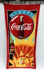 Always Coca-Cola Sun Beach Towel Cotton 29 x 56 Coke Advertising Vintage 1996