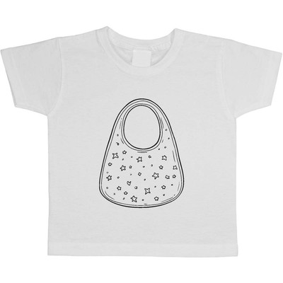 ''Lätzchen mit Sternen'' Kinder / Kinder T-Shirts Baumwolle (TS051807)