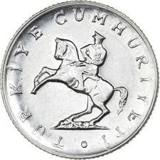 [#199200] Turkey, 5 Lira, 1981, Istanbul, Aluminum, AU, KM:944