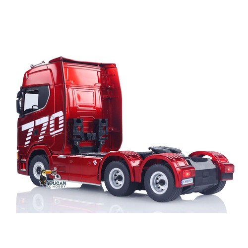 1/18RC Trattore Camion 770S Plastica RTR Veicolo Giocattolo Batteria Radio 19CH Suono Luce - Foto 11 di 21