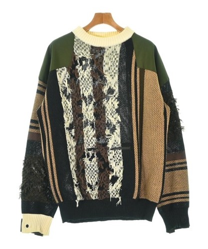 sacai Sweaters BlackxBrownxKhakietc. 2(Approx. M) 2200701510046