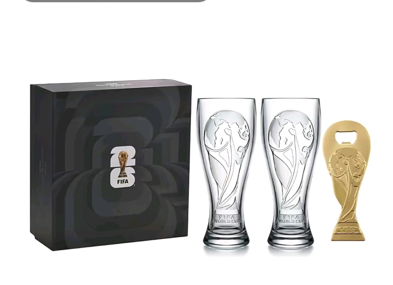 Official FIFA World Cup 2026 Edition   17Oz Shatterproof Trophy Pilsner Beer Cup