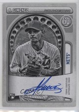 2021 Topps Gypsy Queen Black & White 43/50 Andres Gimenez #GQA-AG Auto 8at