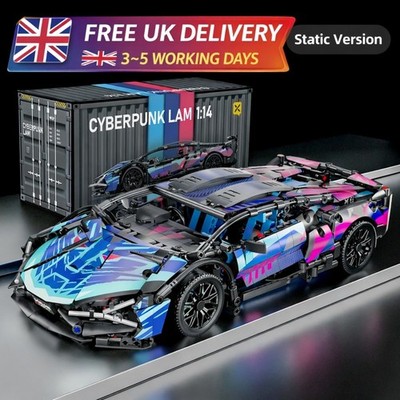 Technische Bausteine 1314 Teile RC Auto Steine Set Lamborghini Brandneu Versiegelt