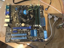 ASUS P7H55-M SI motherboard and intel i3 3.26GHZ ,6 gig of ddr pc3