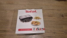 Tefal SM1552 UltraCompact Sandwichmaker Edelstahl/Schwarz 700W Toaster