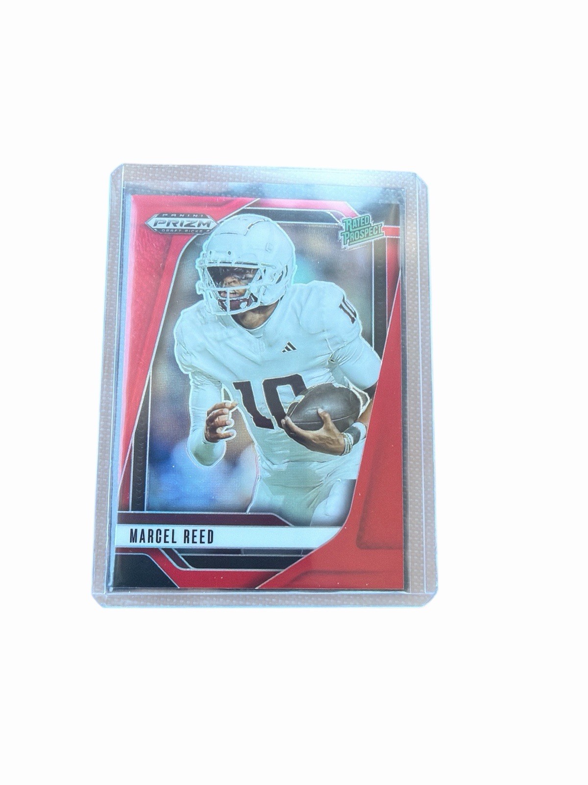 2025 Prizm Draft Picks - Marcel Reed - Red /399 #167
