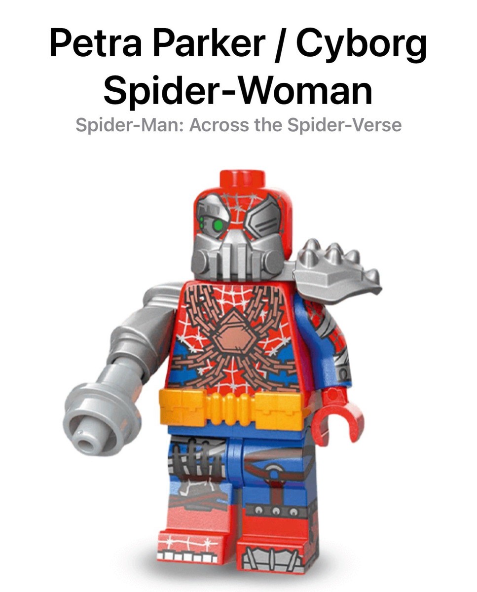 LEGO Spider-Man: Across The Spider-Verse 71050 Cyborg Spider-Woman